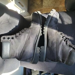 Black Camo Timberlands